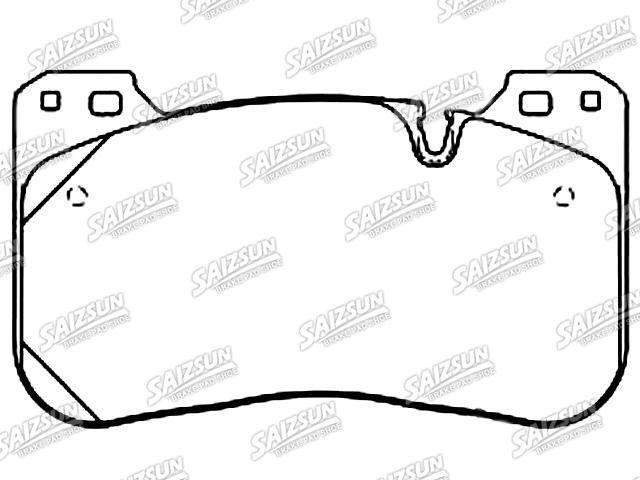Bremsbelagsatz, Scheibenbremse Brake Pad Set:34 11 7 991 034
