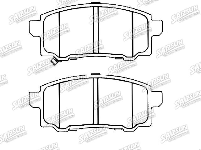 Bremsbelagsatz, Scheibenbremse Brake Pad Set:A301066-0600
