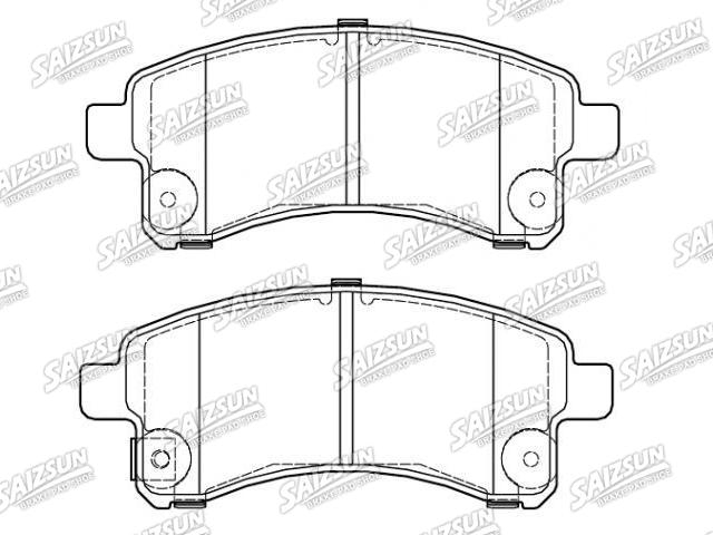 Bremsbelagsatz, Scheibenbremse Brake Pad Set:3501030T01