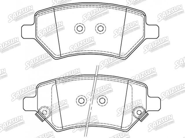 Bremsbelagsatz, Scheibenbremse Brake Pad Set:J42-3501080