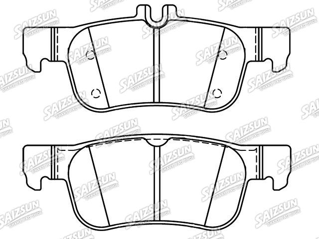 Bremsbelagsatz, Scheibenbremse Brake Pad Set:3502110XKR02A