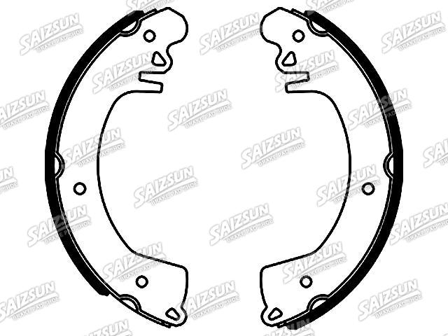 Bremsbackensatz Brake Shoe Set:265442300134