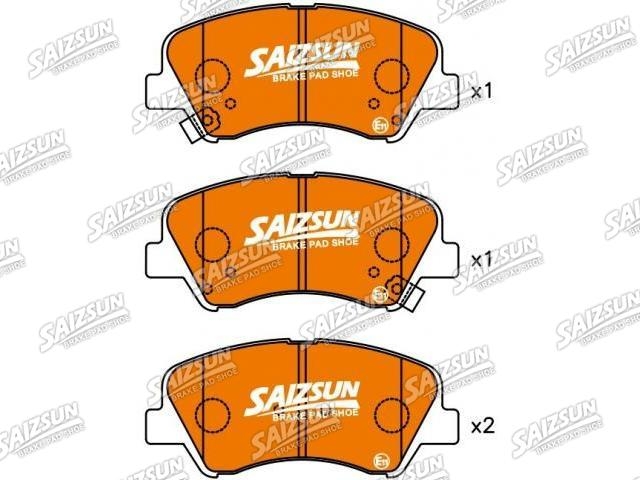 Bremsbelagsatz, Scheibenbremse Brake Pad Set:58101-1WA00