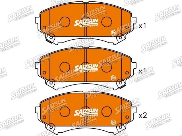 Bremsbelagsatz, Scheibenbremse Brake Pad Set:25958115