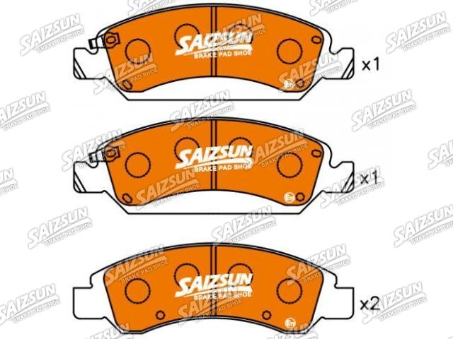 Bremsbelagsatz, Scheibenbremse Brake Pad Set:2274 2382