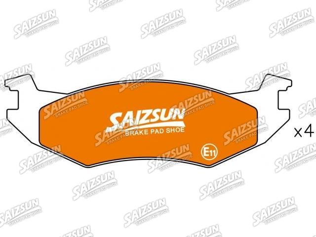 Bremsbelagsatz, Scheibenbremse Brake Pad Set:D142-7074A