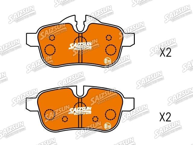 Bremsbelagsatz, Scheibenbremse Brake Pad Set:34 21 6 788 275