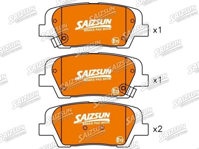 Bremsbelagsatz, Scheibenbremse Brake Pad Set:58302-0WA00