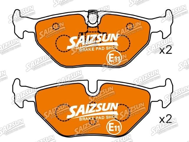 Bremsbelagsatz, Scheibenbremse Brake Pad Set:93194192