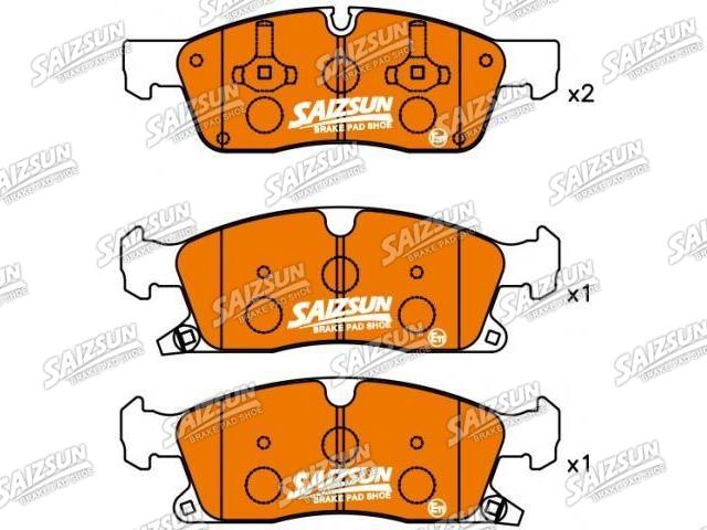 Bremsbelagsatz, Scheibenbremse Brake Pad Set:68052370AA