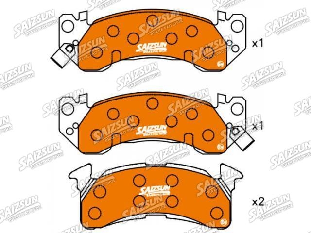Bremsbelagsatz, Scheibenbremse Brake Pad Set:12321437