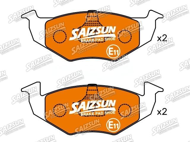 Bremsbelagsatz, Scheibenbremse Brake Pad Set:5U0 698 151 A