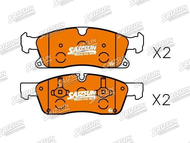 Bremsbelagsatz, Scheibenbremse Brake Pad Set:007 420 80 20