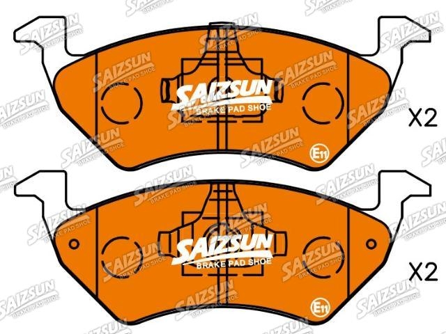 Bremsbelagsatz, Scheibenbremse Brake Pad Set:5U0 698 151 B