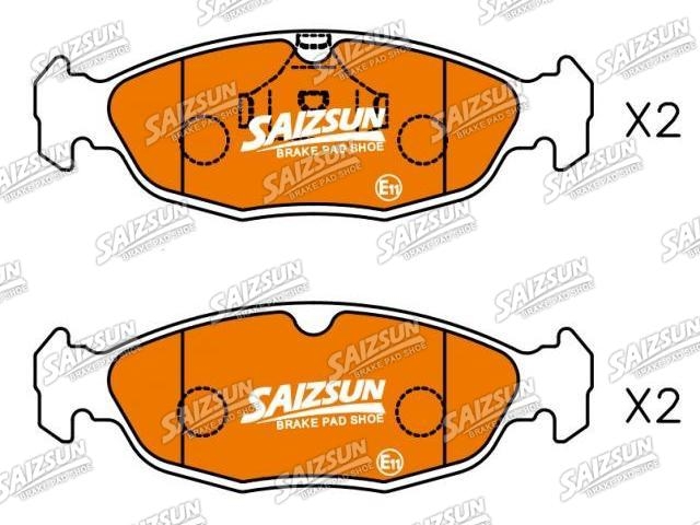 Bremsbelagsatz, Scheibenbremse Brake Pad Set:89062189