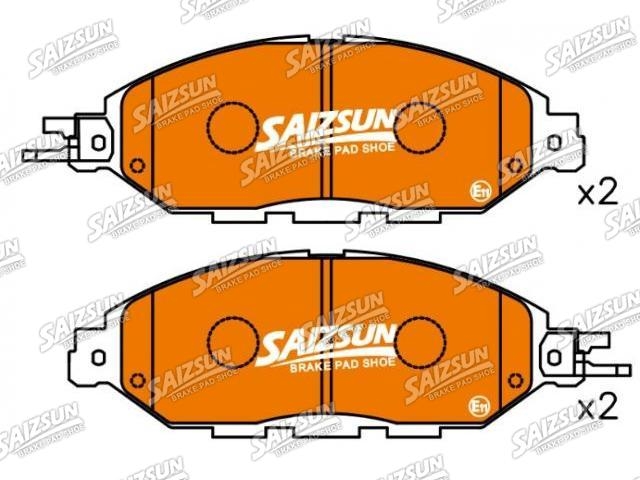 Bremsbelagsatz, Scheibenbremse Brake Pad Set:D1060-3JA0A
