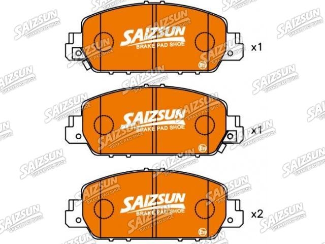 Bremsbelagsatz, Scheibenbremse Brake Pad Set:45022-T2G-A00