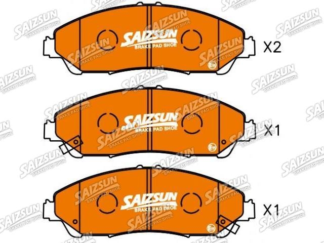 Bremsbelagsatz, Scheibenbremse Brake Pad Set:45022-TZ5-A00