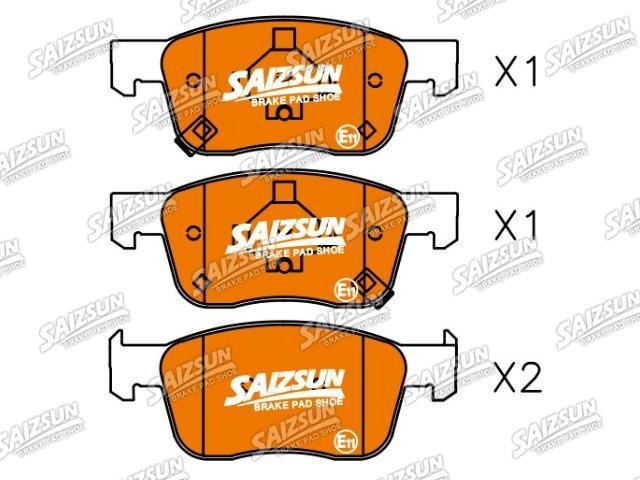 Bremsbelagsatz, Scheibenbremse Brake Pad Set:90921493