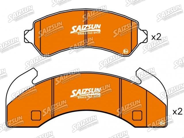 Bremsbelagsatz, Scheibenbremse Brake Pad Set:15532027