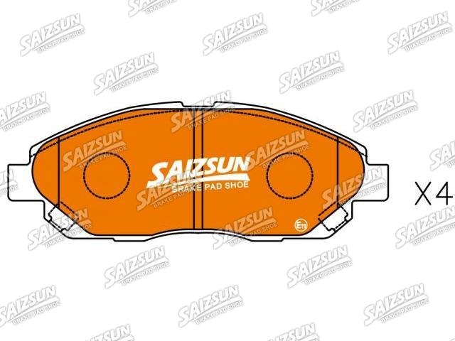 Bremsbelagsatz, Scheibenbremse Brake Pad Set:MR407900