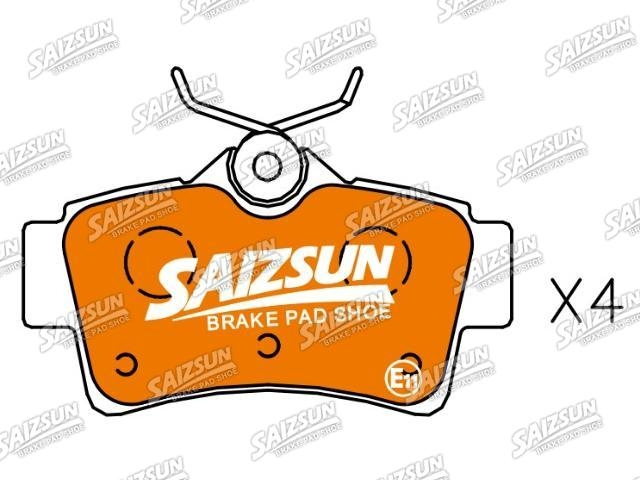 Bremsbelagsatz, Scheibenbremse Brake Pad Set:F5ZZ-2200-B