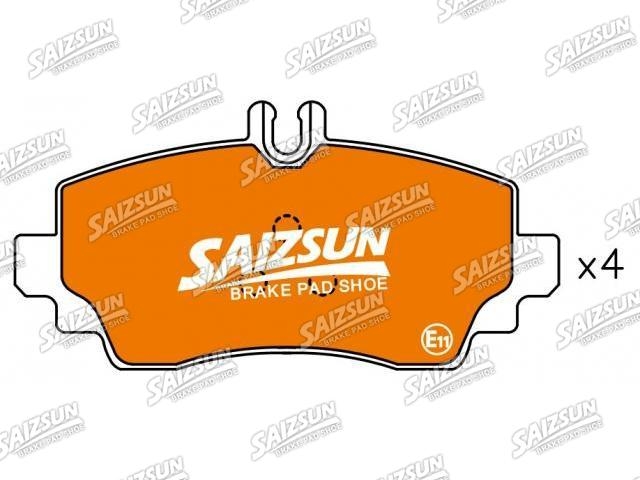 Bremsbelagsatz, Scheibenbremse Brake Pad Set:168 420 14 20