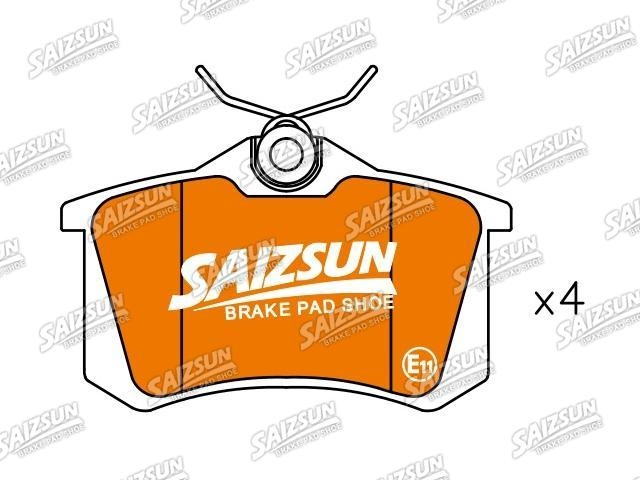 Bremsbelagsatz, Scheibenbremse Brake Pad Set:4D0 698 451 C