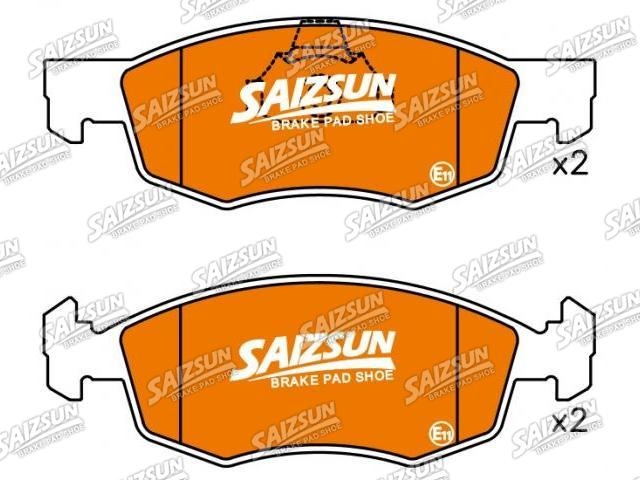 Bremsbelagsatz, Scheibenbremse Brake Pad Set:60 01 549 803