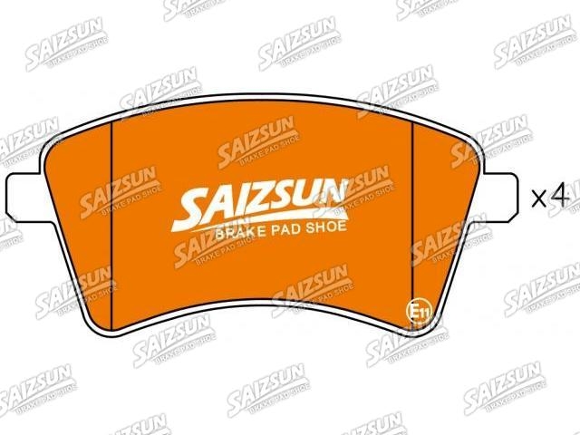 Bremsbelagsatz, Scheibenbremse Brake Pad Set:77 01 209 864