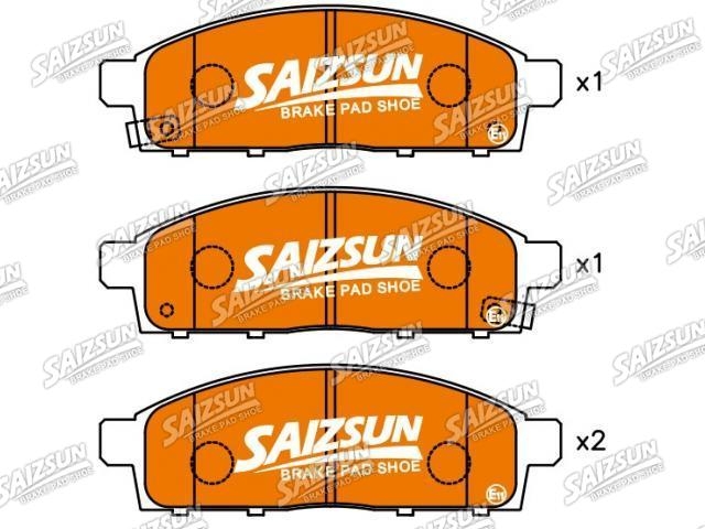 Bremsbelagsatz, Scheibenbremse Brake Pad Set:D1060-JX50B