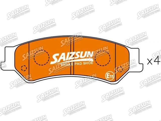 Bremsbelagsatz, Scheibenbremse Brake Pad Set:GDB7685