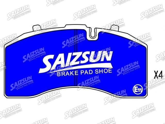 Bremsbelagsatz, Scheibenbremse Brake Pad Set:802078