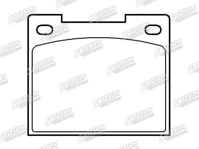Bremsbelagsatz, Scheibenbremse Brake Pad Set:2725 315