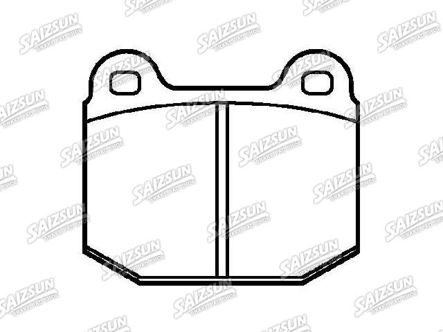 Bremsbelagsatz, Scheibenbremse Brake Pad Set:1605 291