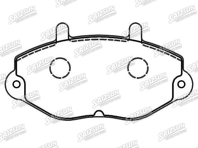Bremsbelagsatz, Scheibenbremse Brake Pad Set:5028764