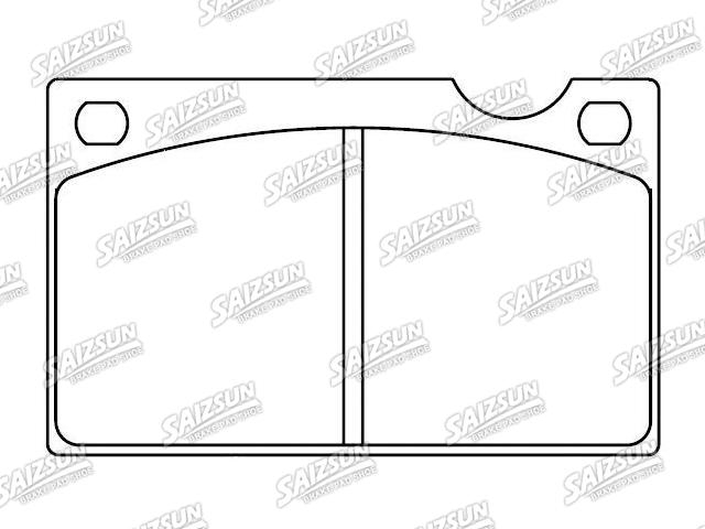 Bremsbelagsatz, Scheibenbremse Brake Pad Set:270 163