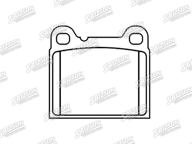 Bremsbelagsatz, Scheibenbremse Brake Pad Set:271 586
