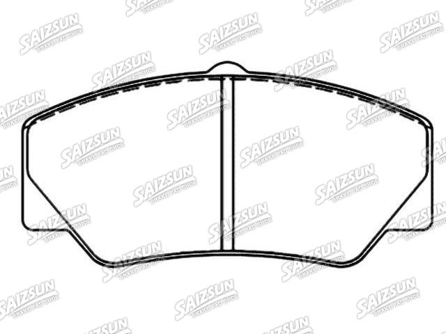Bremsbelagsatz, Scheibenbremse Brake Pad Set:5023486