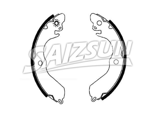 Bremsbackensatz Brake Shoe Set:MB668460