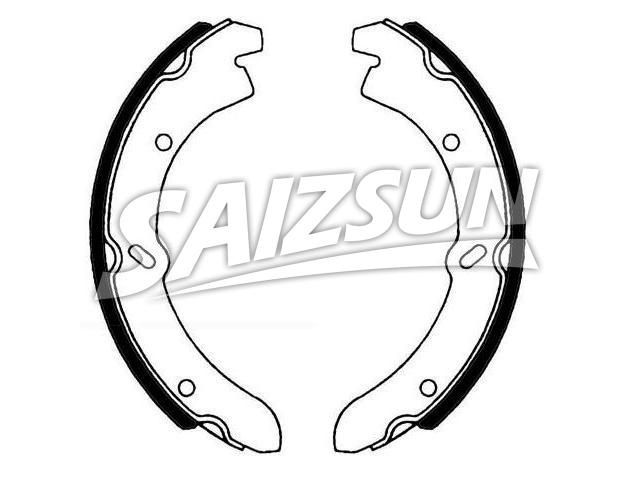 Bremsbackensatz Brake Shoe Set:WD37-26-310