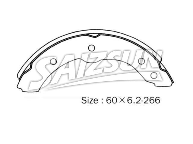 Bremsbackensatz Brake Shoe Set:NN1084