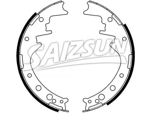 Bremsbackensatz Brake Shoe Set:04495-26020