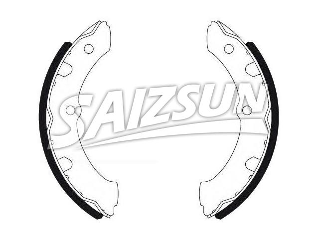 Bremsbackensatz Brake Shoe Set:04495-25040