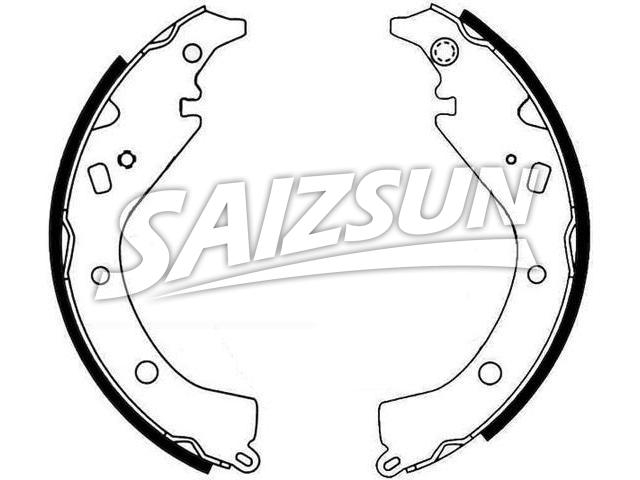 Bremsbackensatz Brake Shoe Set:04495-63010