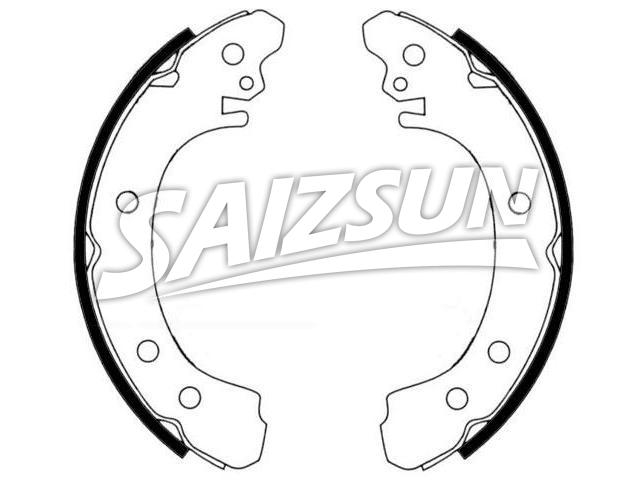 Bremsbackensatz Brake Shoe Set:K11151