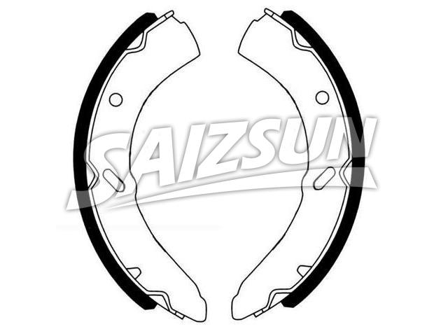 Bremsbackensatz Brake Shoe Set:W420-33-310A