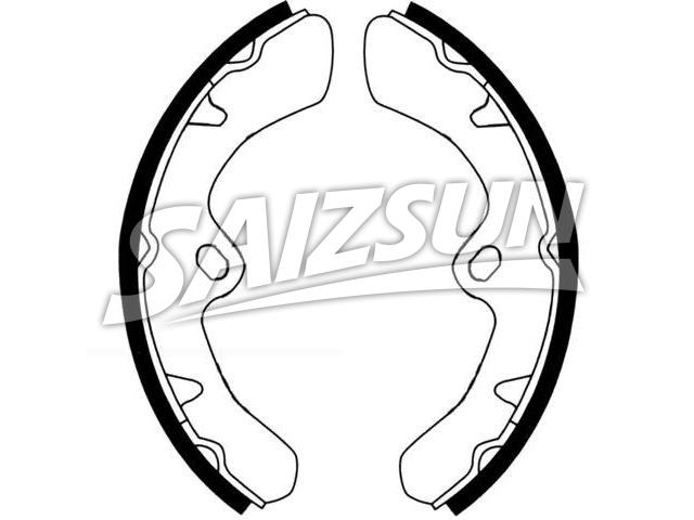 Bremsbackensatz Brake Shoe Set:K3409