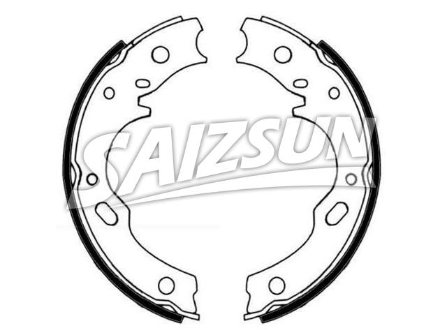 Bremsbackensatz Brake Shoe Set:1K00-49-390