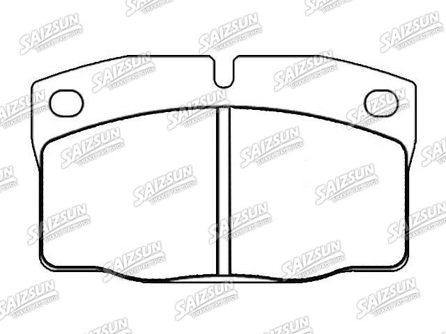Bremsbelagsatz, Scheibenbremse Brake Pad Set:9610 1972 5